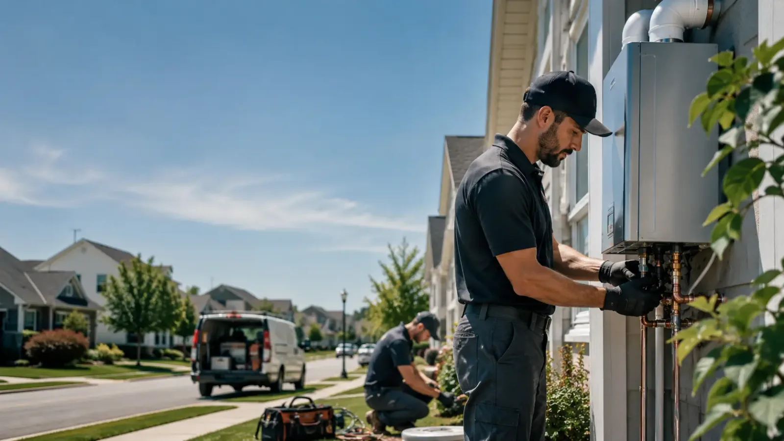 Tankless Water Heater Installation in Higgins, TX